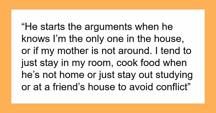 Guy Controls Stepdaughter With Ridiculous Rules, Cries Foul As She Finally Cuts Ties For Good