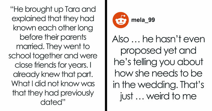 Woman Shocked After BF Reveals That His Stepsis Was His Ex And That He Wants Her As Bridesmaid