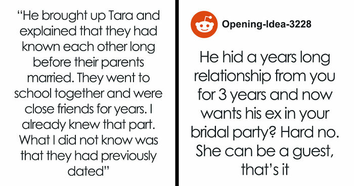 Woman Shocked After BF Reveals That His Stepsis Was His Ex And That He Wants Her As Bridesmaid