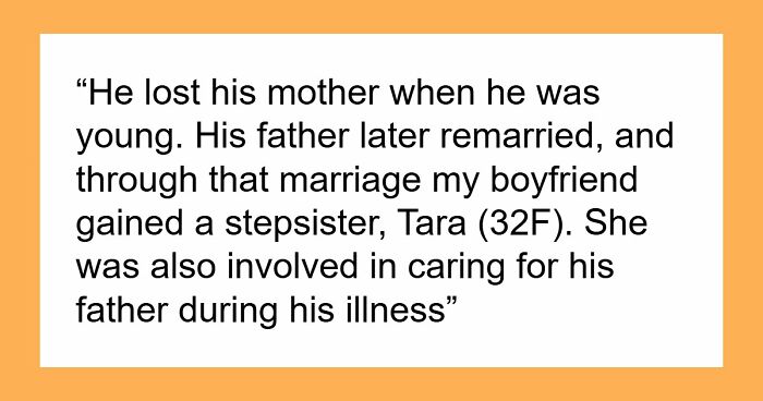 Woman Shocked After BF Reveals That His Stepsis Was His Ex And That He Wants Her As Bridesmaid
