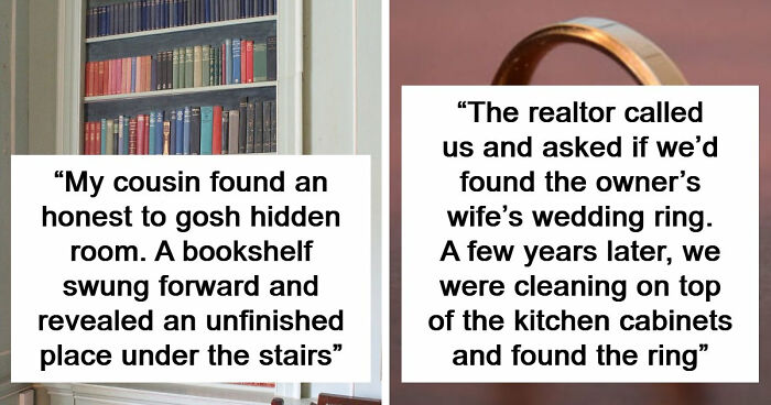 “$14,000 Behind The Toilet”: 70 Times People Bought A House And Ended Up With Unexpected Surprises Inside