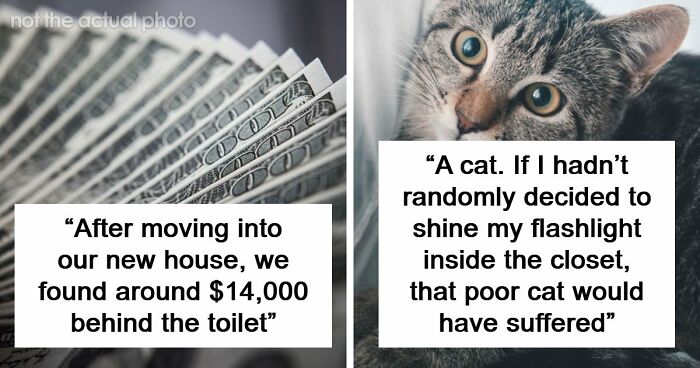 “$14,000 Behind The Toilet”: 70 Times People Bought A House And Ended Up With Unexpected Surprises Inside