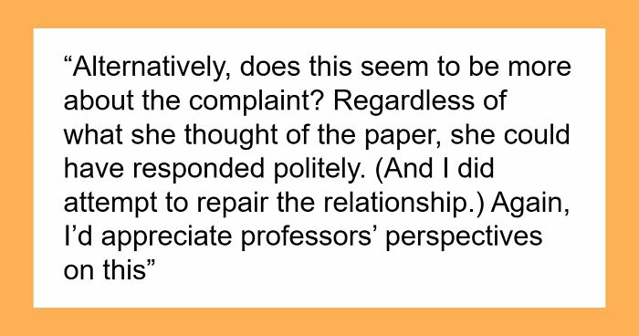 “She Needs Help”: Woman’s Obsession With Professor Reaches New Heights After Professor’s Curt Email