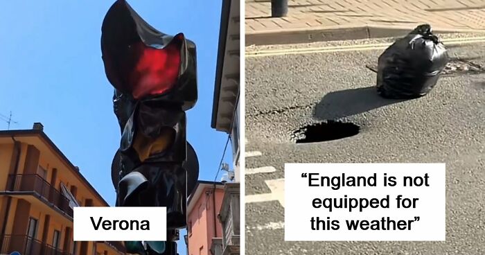 35 Photos Of Europeans Trying To Survive The Heatwave Without Fully Melting
