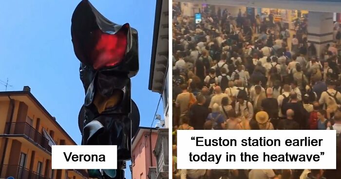 35 Photos Of Europeans Trying To Survive The Heatwave Without Fully Melting