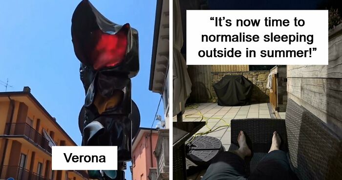 35 Photos Of Europeans Trying To Survive The Heatwave Without Fully Melting