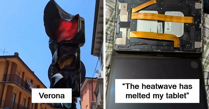35 Photos Of Europeans Trying To Survive The Heatwave Without Fully Melting