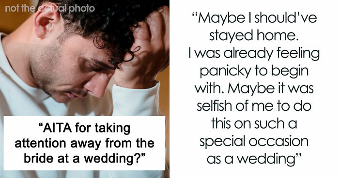 Man Suffers A Panic Attack During A Wedding, Bride Isn’t Happy About It
