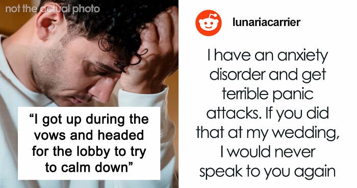 Man Suffers A Panic Attack During A Wedding, Bride Isn’t Happy About It