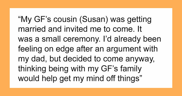 Man Suffers A Panic Attack During A Wedding, Bride Isn’t Happy About It