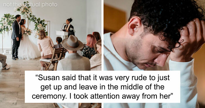 Man Suffers A Panic Attack During A Wedding, Bride Isn’t Happy About It