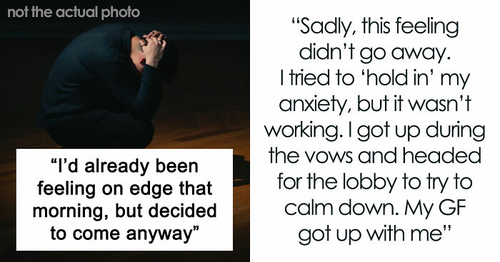 Man Suffers A Panic Attack During A Wedding, Bride Isn’t Happy About It