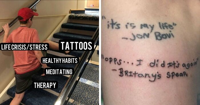 47 Hilarious Tattoo Memes And Fails For Everyone Who See Their Body As A Canvas