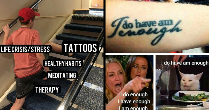 47 Hilarious Tattoo Memes And Fails For Everyone Who See Their Body As A Canvas
