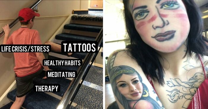 47 Hilarious Tattoo Memes And Fails For Everyone Who See Their Body As A Canvas