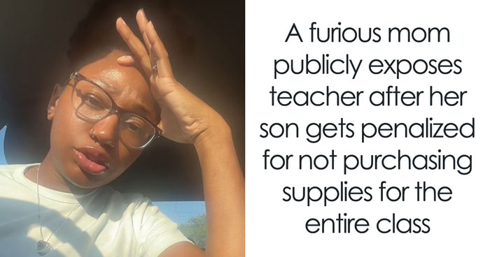 Student Gets A Zero For Not Buying His Teacher’s Classroom Supplies, His Mom Calls The School Out
