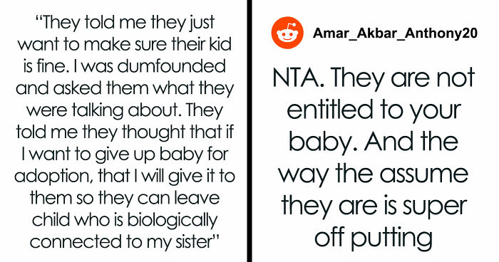 Infertile Woman Just Assumes She Can Take Pregnant Teen Sis’s Baby, Shocked When The Answer Is No