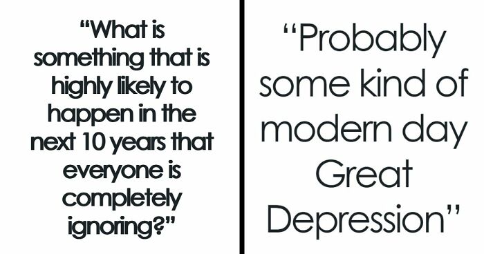 “AI-Caused Great Depression”: 67 People Share 10-Year Predictions That Society Is Not Ready For