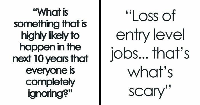 “AI-Caused Great Depression”: 67 People Share 10-Year Predictions That Society Is Not Ready For
