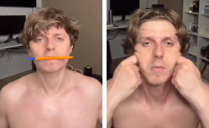 Man Reveals Dramatic 80-Day Transformation After Daily Jaw Exercises