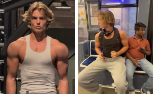 Looksmaxxer Allegedly Sits Next To Man On The Subway To 