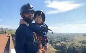 Parents Strike A Nerve As Kids Bungee Jump From Bridge Where Woman Lost Her Life After Rookie Mistake By Staff