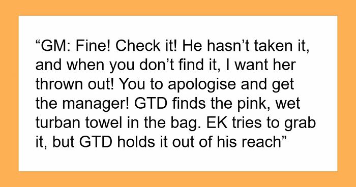 Kid Steals Woman’s Hair Towel, Mommy Dearest Comes To His Rescue And Accuses Woman Of Harassing Him