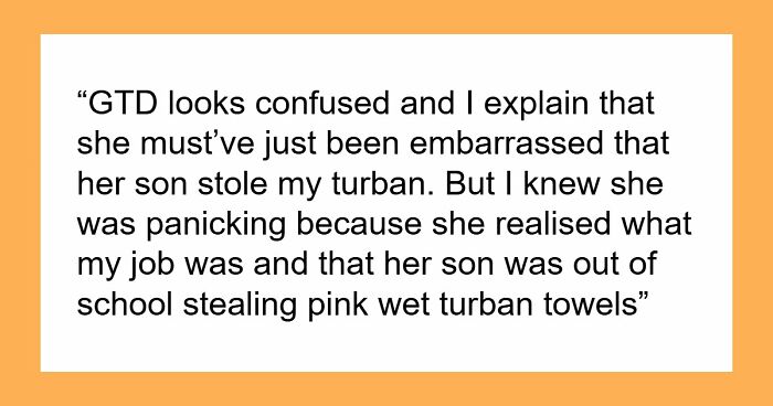 Kid Steals Woman’s Hair Towel, Mommy Dearest Comes To His Rescue And Accuses Woman Of Harassing Him