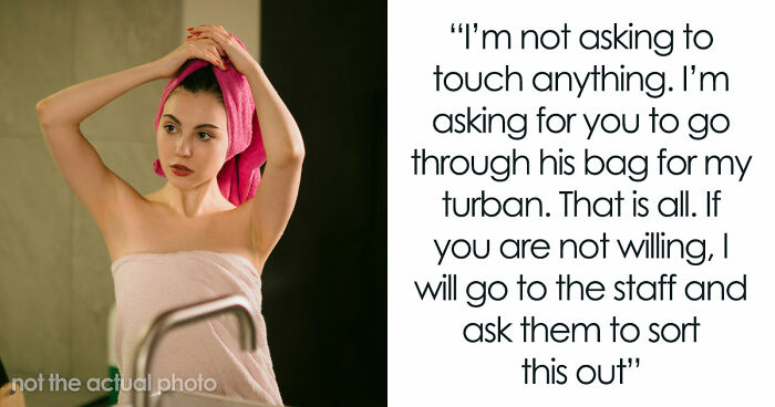 Kid Steals Woman’s Hair Towel, Mommy Dearest Comes To His Rescue And Accuses Woman Of Harassing Him