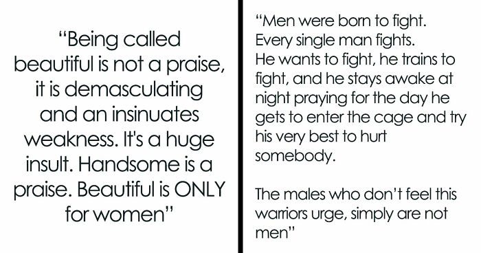 79 Men Whose Masculinity Was So Fragile And Toxic They Had To Be Shamed Online