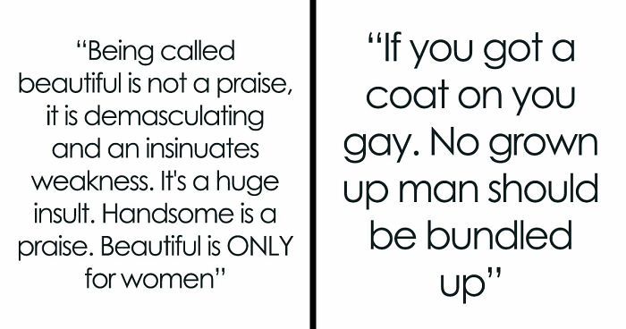 79 Men Whose Masculinity Was So Fragile And Toxic They Had To Be Shamed Online