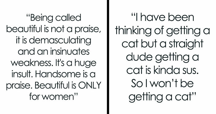 79 Men Whose Masculinity Was So Fragile And Toxic They Had To Be Shamed Online