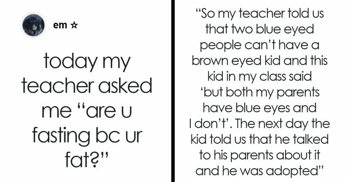 68 Teachers That Got An A+ In Being Toxic And Annoying, According To Their Students