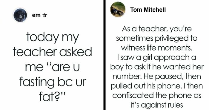 68 Teachers That Got An A+ In Being Toxic And Annoying, According To Their Students