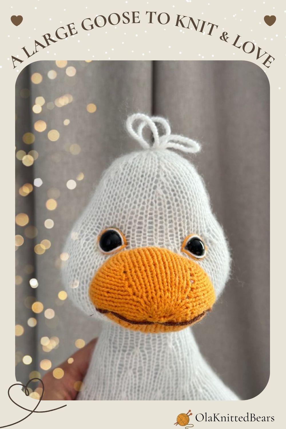 These Knitted Geese Arrive Without Clothes, But Their Story Is Just Beginning ❤️❤️