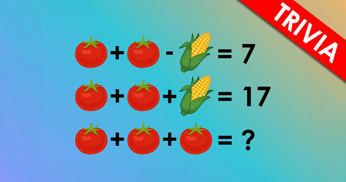 “Can You Solve Them All?”: 15 Math Puzzles That Are Trickier Than They First Seem