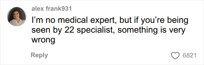 Comment doubting Trump health with 22 specialists involved Comment doubting Trump health with 22 specialists involved