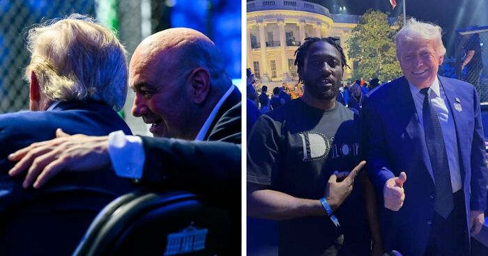 The UFC 250 Fight Was Held On The White House Lawn, Here’s 19 Of The Most Random Celebs Who Attended
