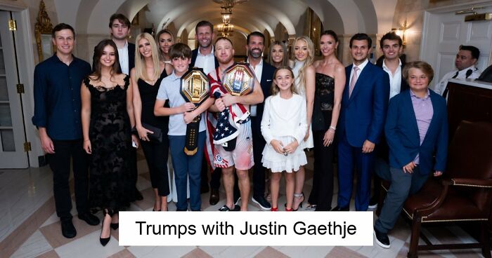 The UFC 250 Fight Was Held On The White House Lawn, Here’s 19 Of The Most Random Celebs Who Attended