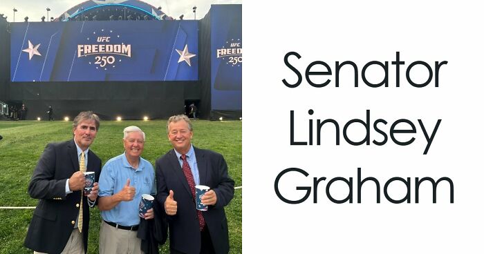 The UFC 250 Fight Was Held On The White House Lawn, Here’s 19 Of The Most Random Celebs Who Attended