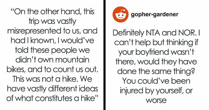 Woman Rearranges Childcare For Long-Awaited Hike, Finds Out The Trip Was Nothing Like Advertised