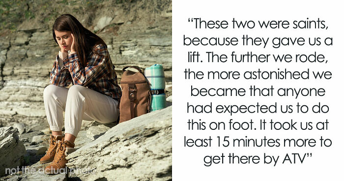 Woman Rearranges Childcare For Long-Awaited Hike, Finds Out The Trip Was Nothing Like Advertised