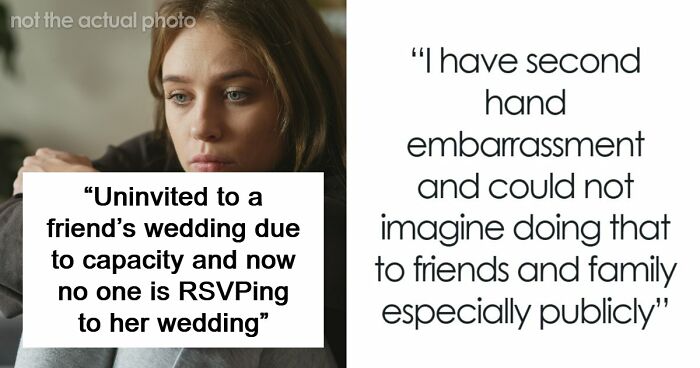 Bride Drops Friend From Wedding To Make Room For Others, It Doesn’t Go As Planned