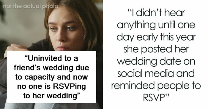Bride Drops Friend From Wedding To Make Room For Others, It Doesn’t Go As Planned