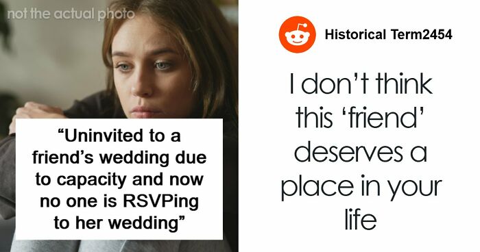 Bride Drops Friend From Wedding To Make Room For Others, It Doesn’t Go As Planned