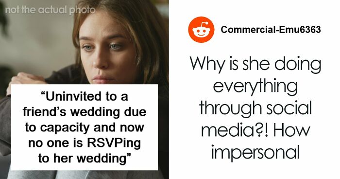 Bride Drops Friend From Wedding To Make Room For Others, It Doesn’t Go As Planned