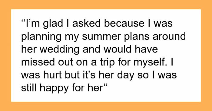 Bride Drops Friend From Wedding To Make Room For Others, It Doesn’t Go As Planned