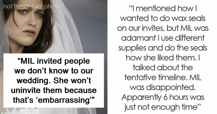 MIL Tries To Take Over Wedding Planning, Bride Can’t Take It Anymore
