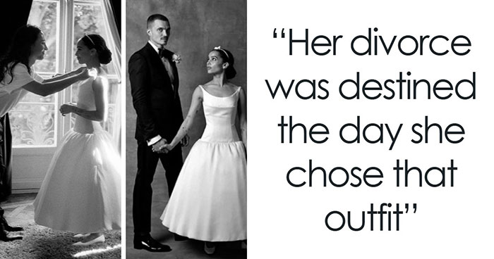 “Divorce Was Destined”: 20 Celebrity Wedding Dresses That Stunned, For Better Or Worse