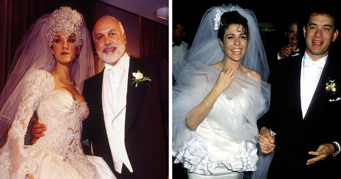 “Divorce Was Destined”: 20 Celebrity Wedding Dresses That Stunned, For Better Or Worse
